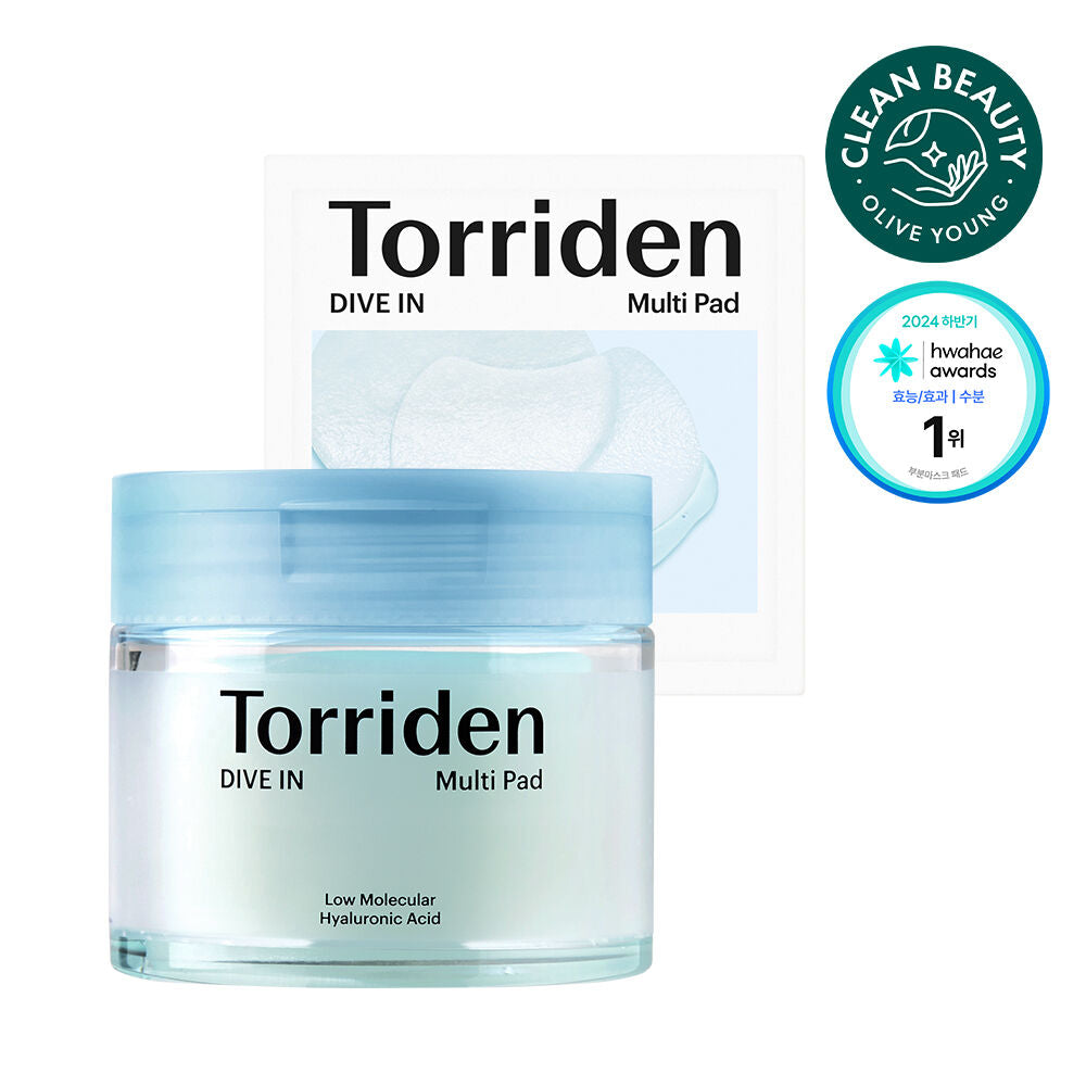 Torriden 積雪草純素舒緩控油爽膚棉片/玻尿酸補濕棉片| Torriden Pad🌿