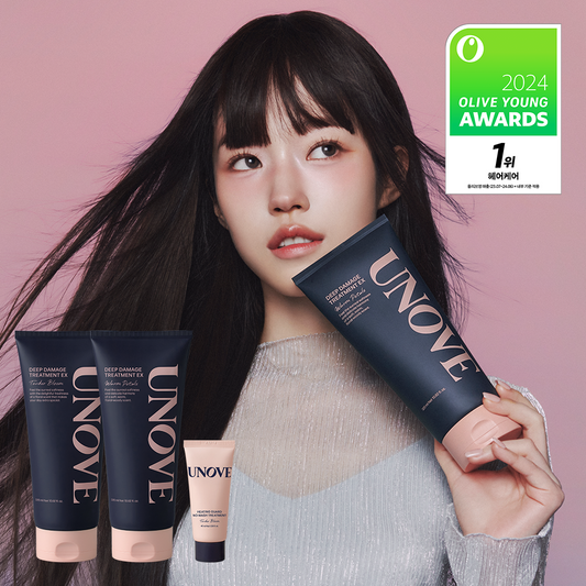 送40ml護髮膜✨ Unove深層受損修護髮膜護髮素Unove Deep Damage Treatment EX Set⭐️