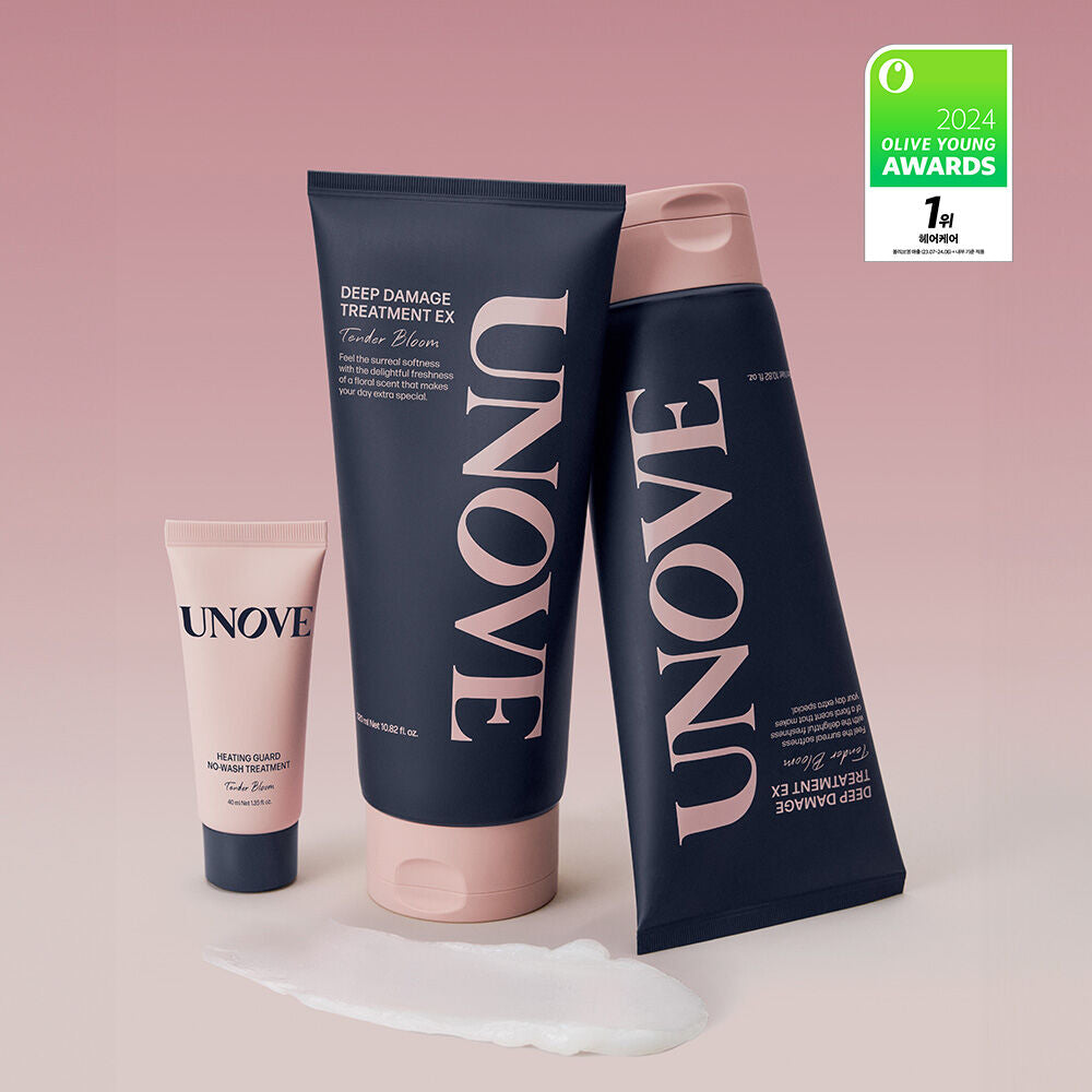 送40ml護髮膜✨ Unove深層受損修護髮膜護髮素Unove Deep Damage Treatment EX Set⭐️