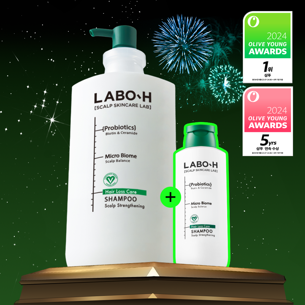 LABO-H HAIR LOSS RELIEF SHAMPOO專利益生菌防脫洗髮水🪄