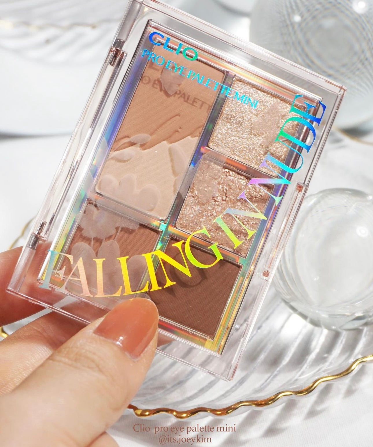 Clio經典迷你裸色奶茶眼影盤Clio Pro Eye Palette Mini - 04 Falling In Nude🤎