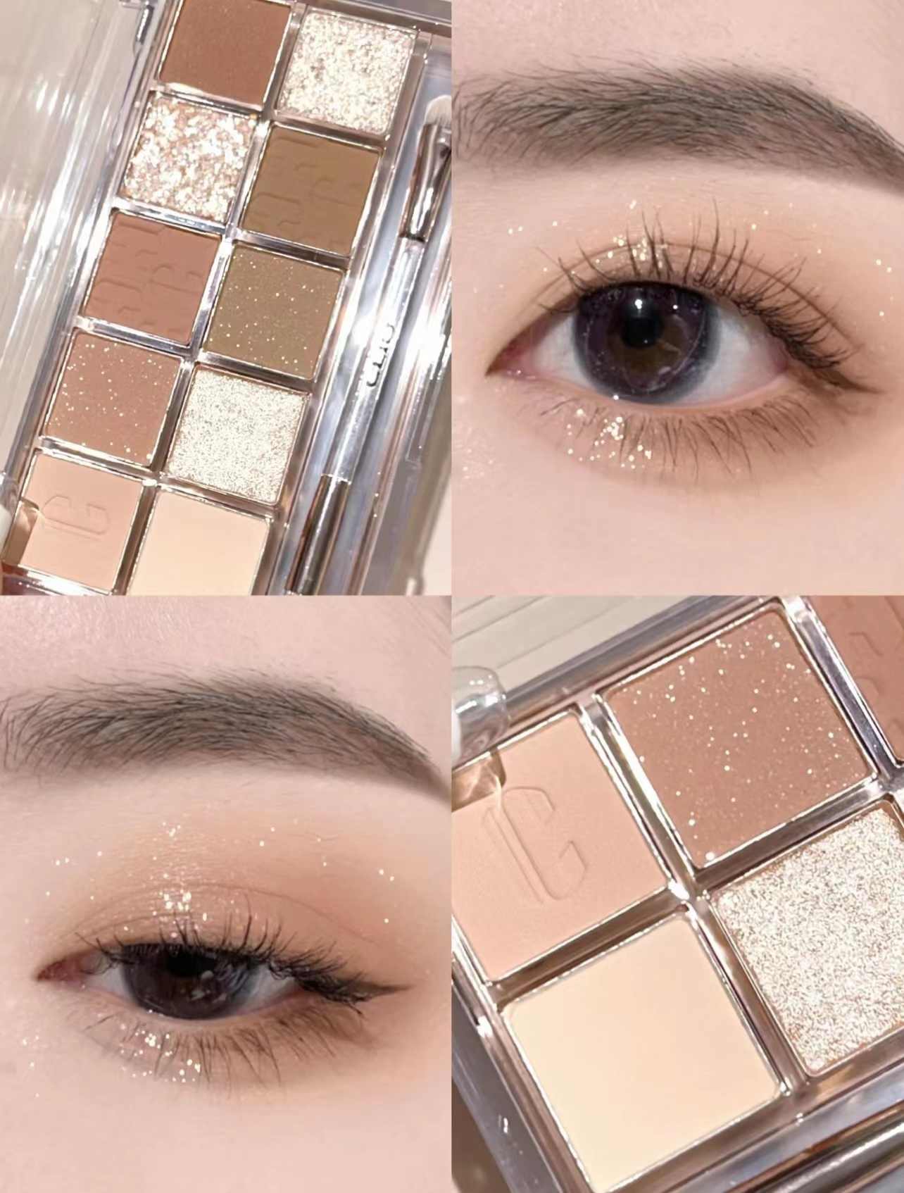 Clio 10 色眼影組合 Pro Eye Palette 🎨 | 啞光到珠光一盒包辦☁️