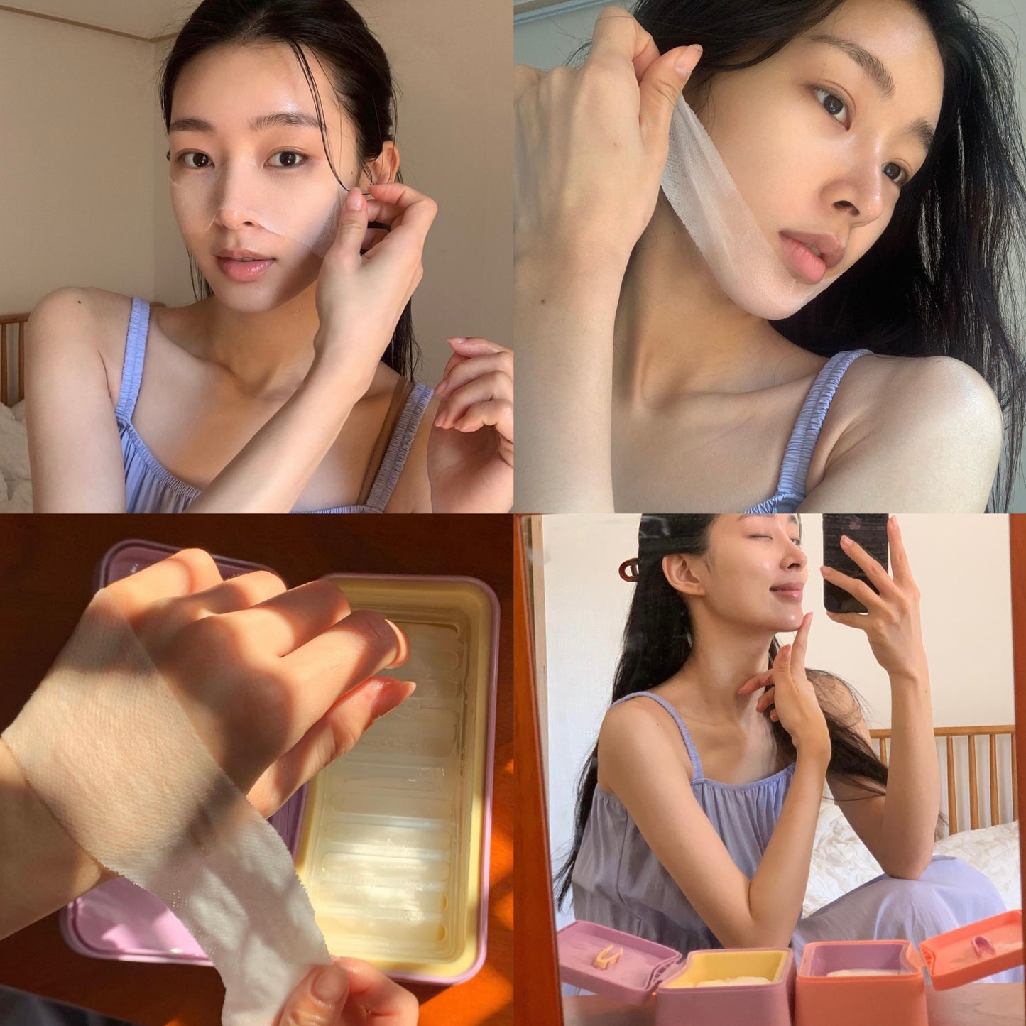 宋智雅狂推👸🏼完美貼合不留死角| Lalachuu繃帶式親膚拉伸面膜| 彈力十足✨➰