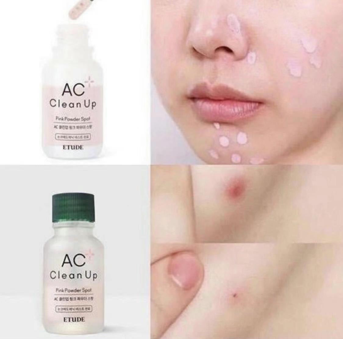 Etude House AC Clean Up Pink Powder Spot 痘痘消炎抗菌急救液