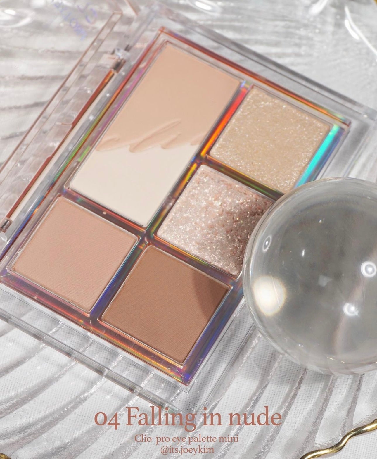 Clio經典迷你裸色奶茶眼影盤Clio Pro Eye Palette Mini - 04 Falling In Nude🤎