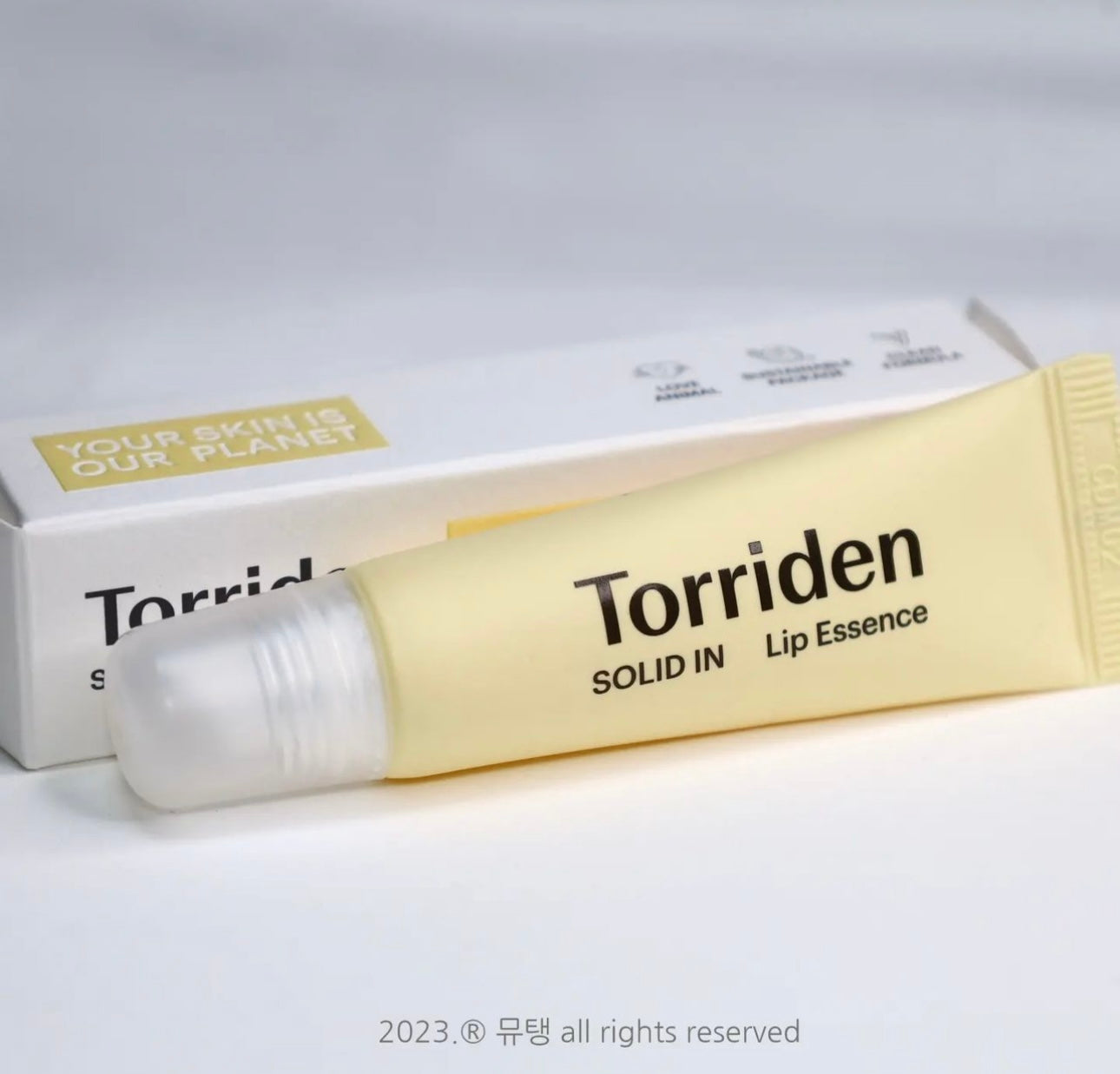 共3枝+含限量色包裝+送鎖匙圈🩵沙漠唇也秒變玻璃唇| Torriden Solid In Ceramide Lip Essence 神經酰胺滋潤護唇精華✨