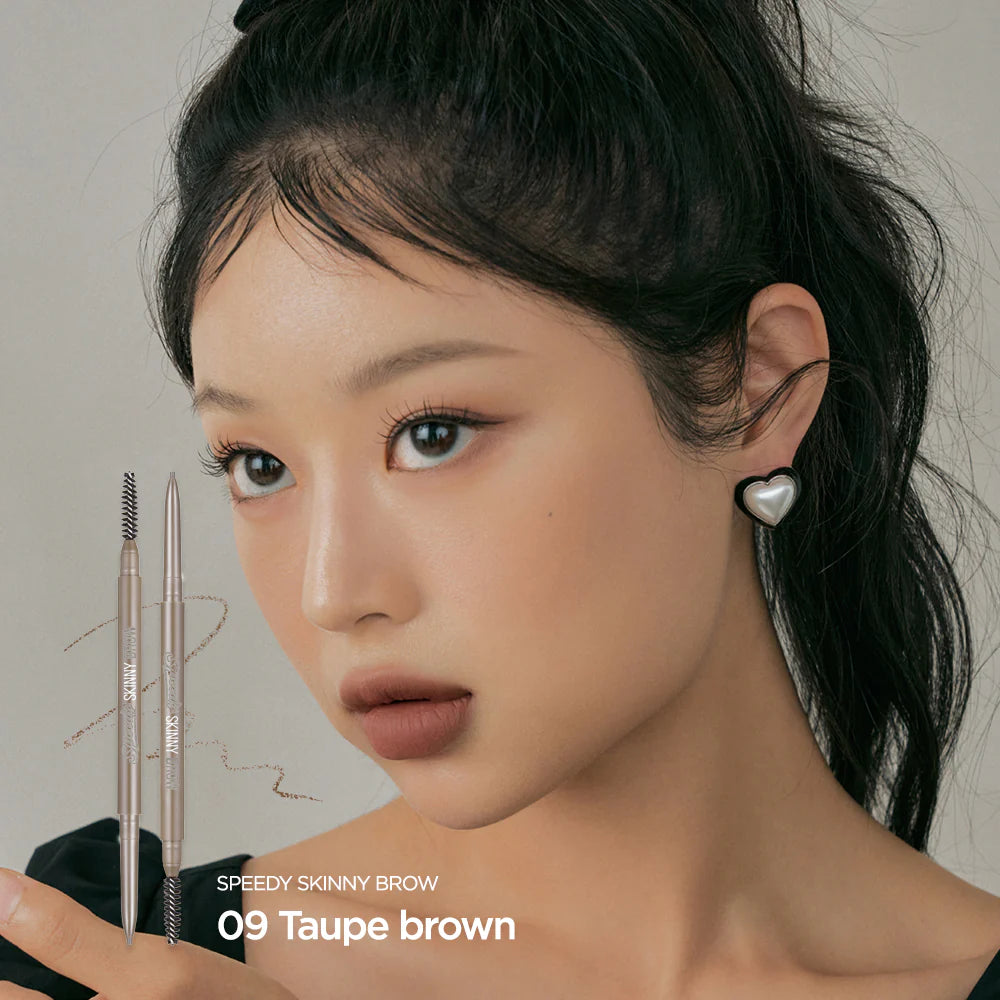 Peripera Speedy Skinny Brow 纖細自然持久雙頭眉筆〰️