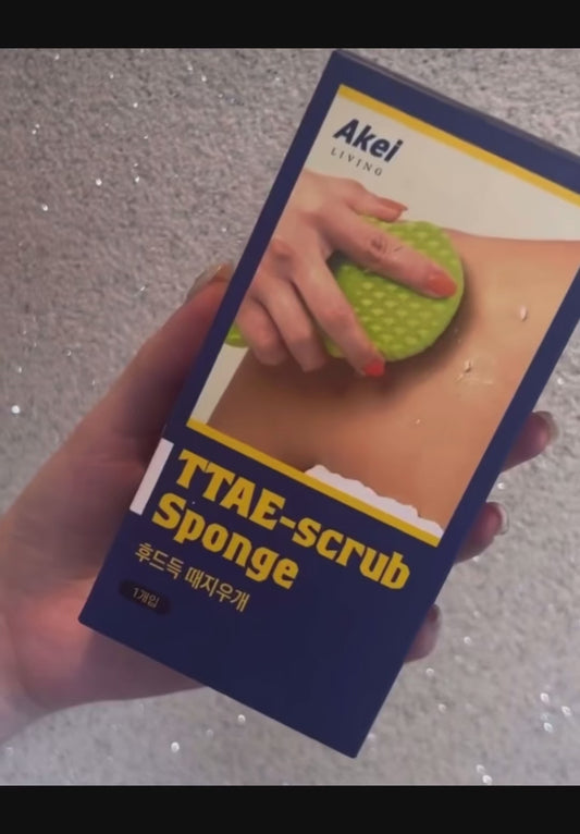 韓國大熱🔥AKEI 溫和去垢去角質海綿🧽